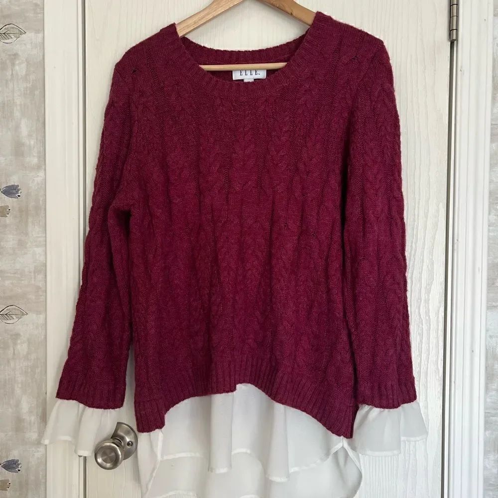 Elle Cable Knit Sweater